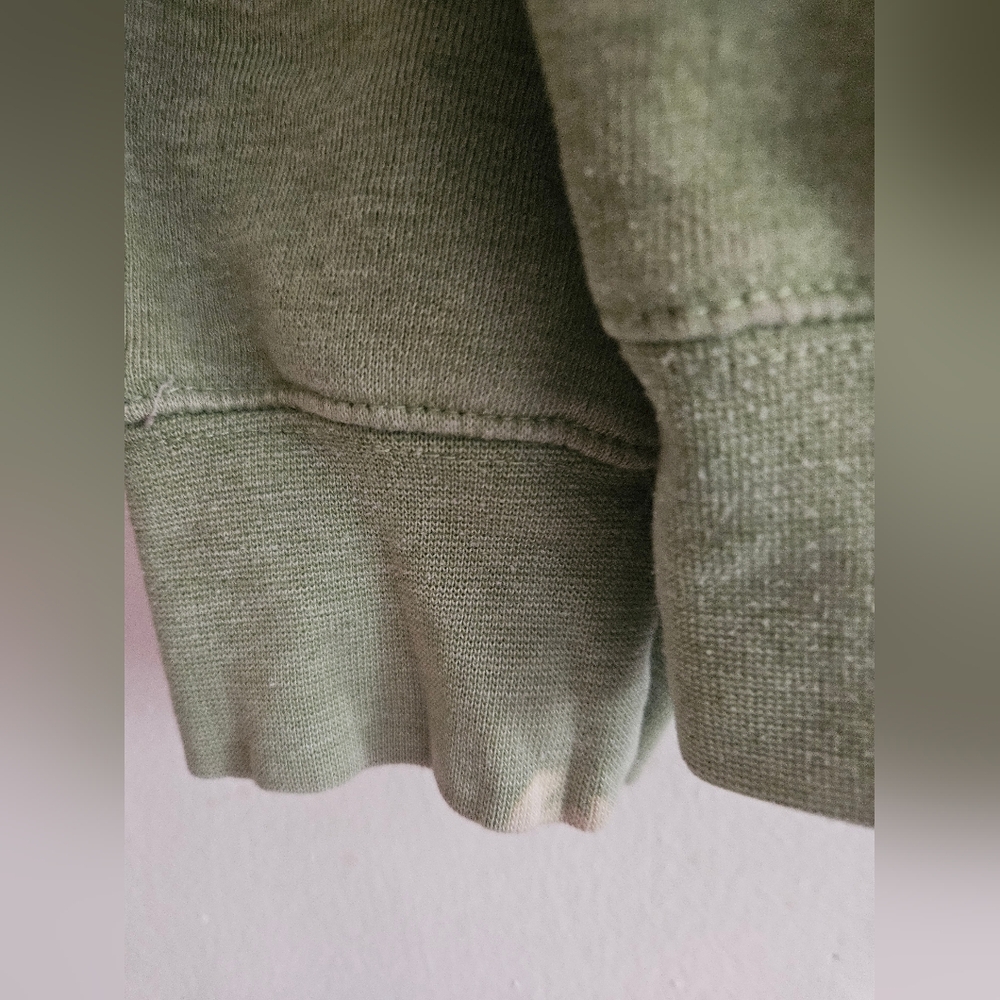 California Repiblic Men's Light Green Hooded Sweatshirt Size XXL - Picture 5 of 5
